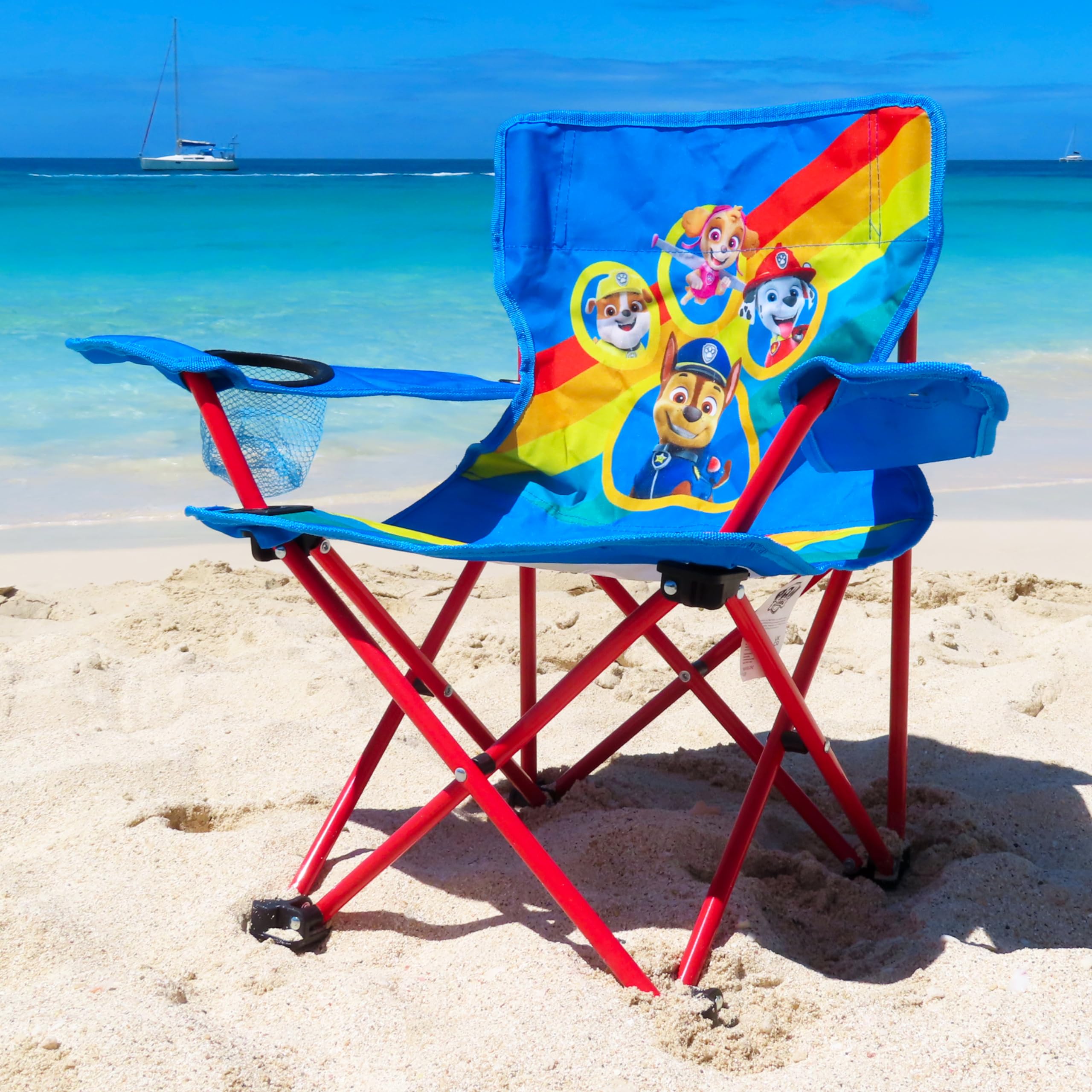 Rubble Paw Patrol Paw Patrol Folding Patio (Lawn) Chair For Table