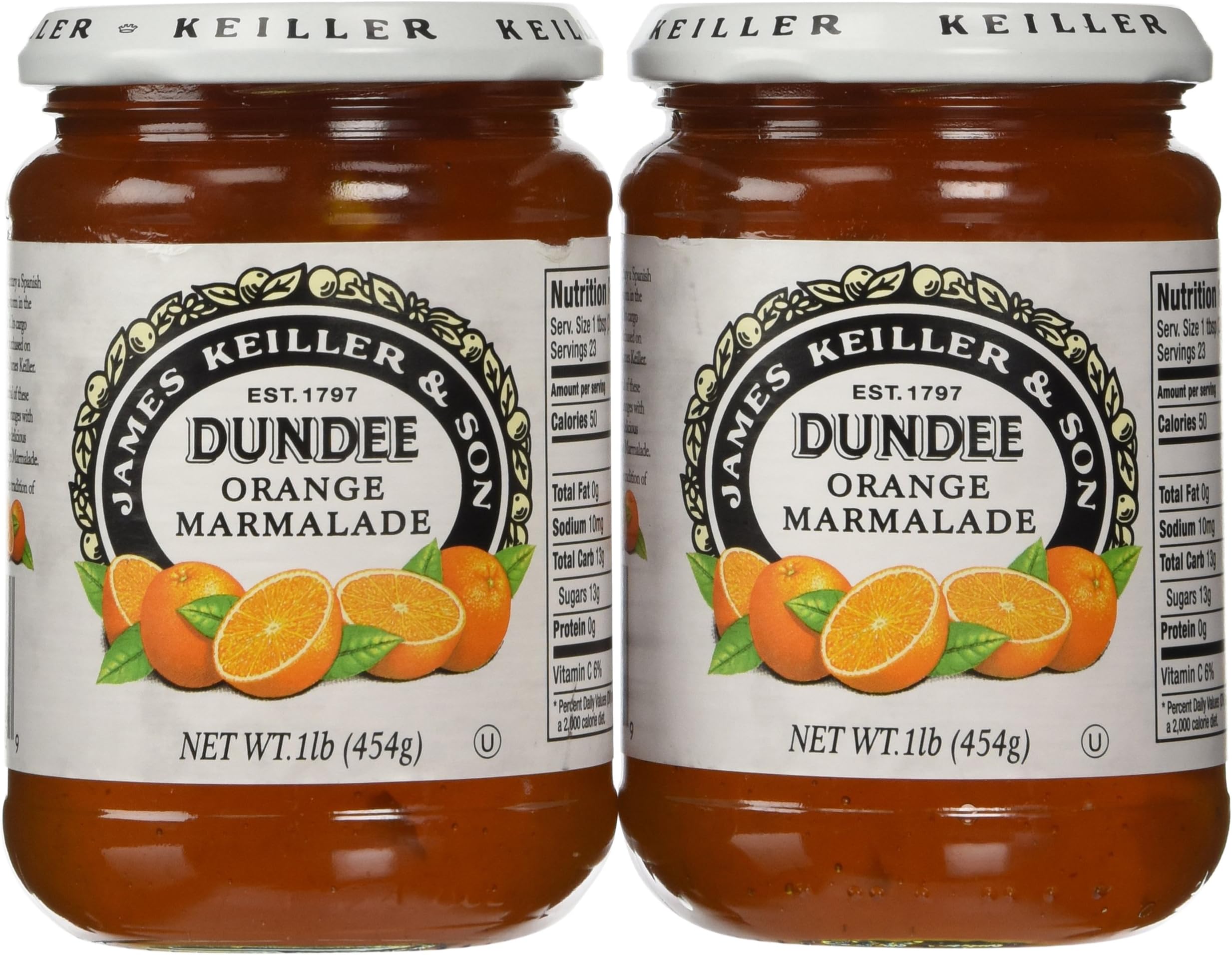 KEILLER MARMALADE ORANGE, 16 OZ- Pack of 2
