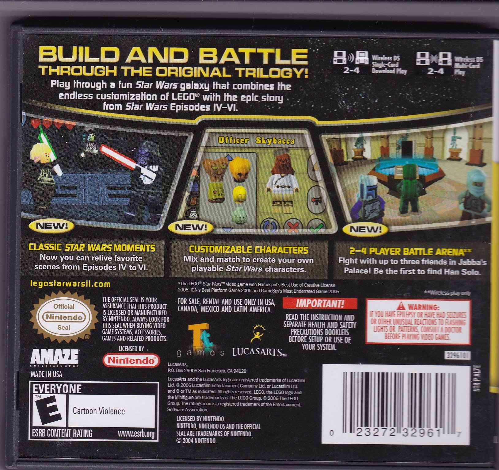 LucasArts Lego Star Wars II: The Original Trilogy - Nintendo DS