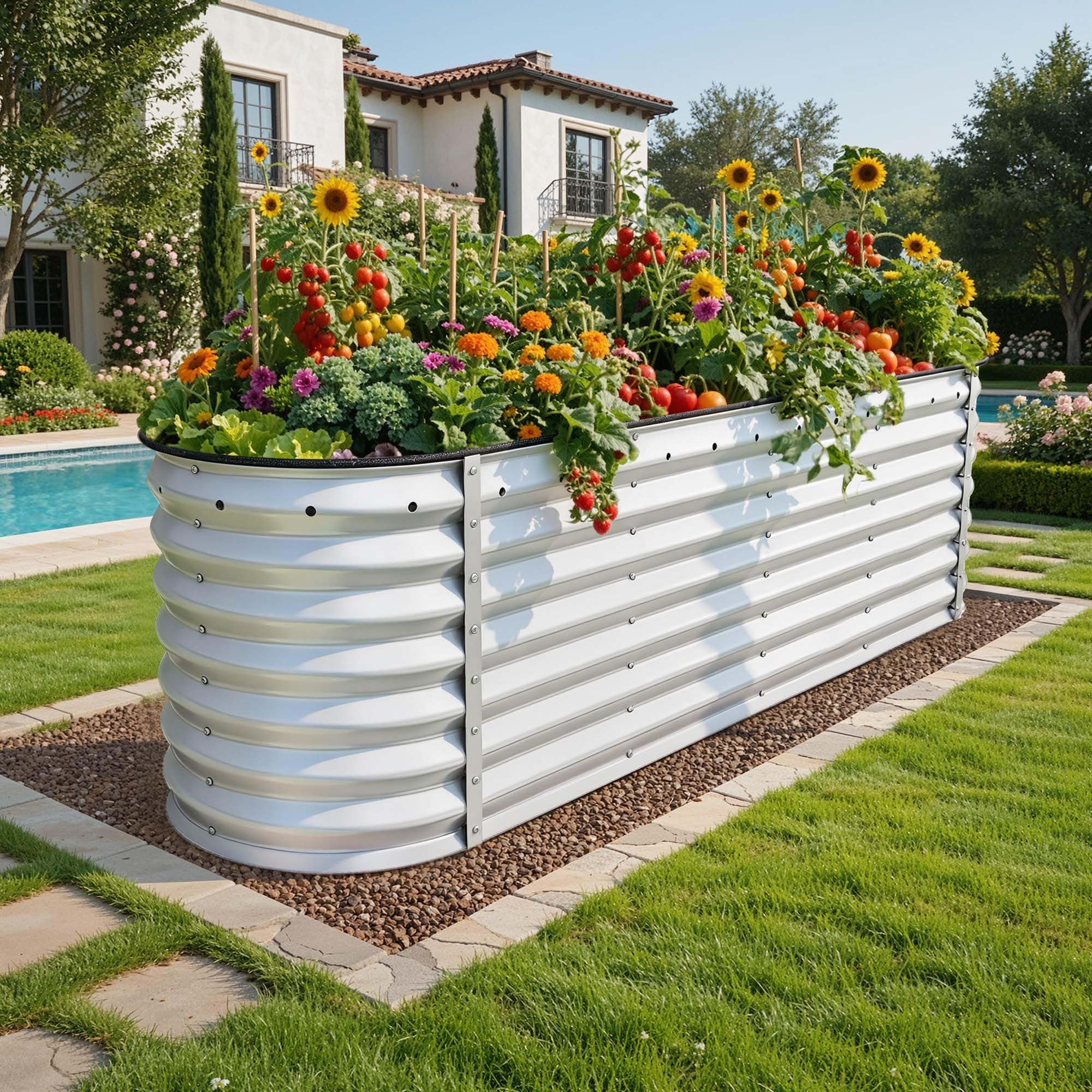 YITAHOME Large Raised Garden Bed