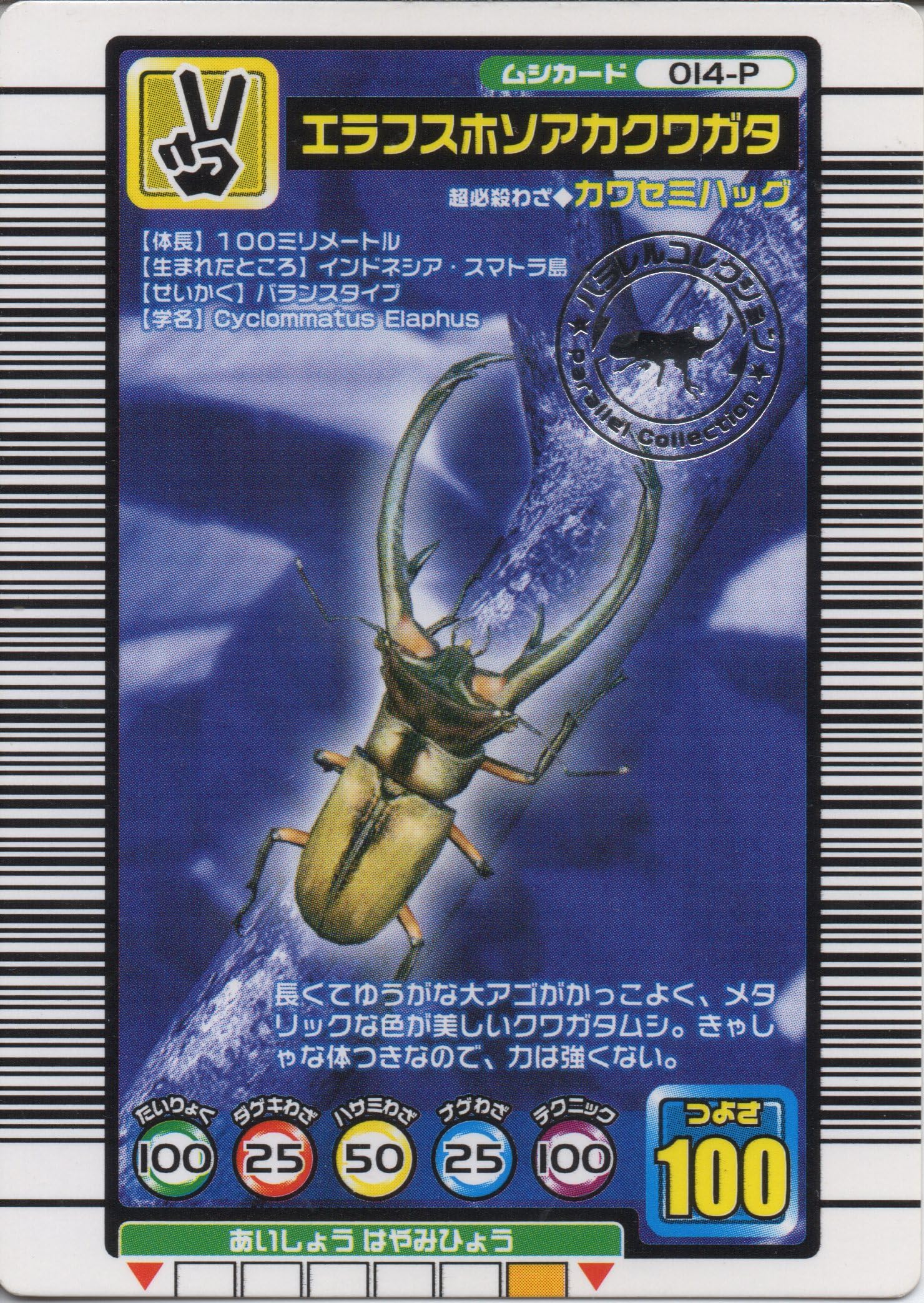 Amazon.co.jp: ムシキング MUSI-014P-2004FA エラフスホソアカクワガタ 