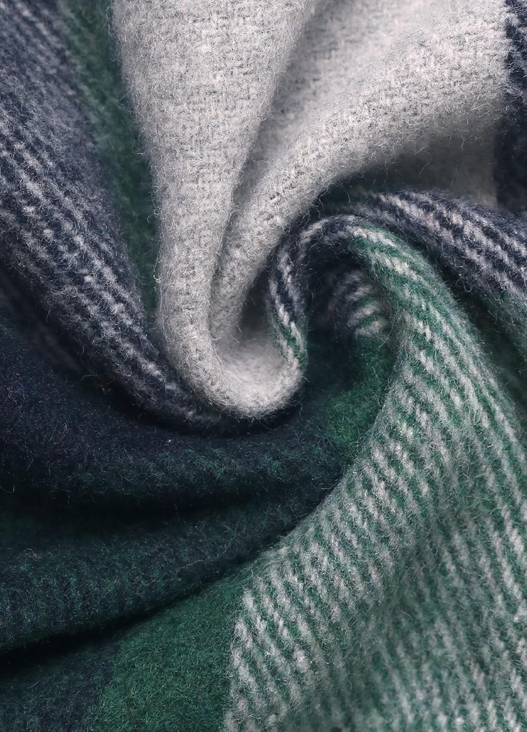 ZILIN Long Flannel Plaid Vest for Women Button Down Sleeveless Shacket Shirt Jacket with Pockets - Image 8