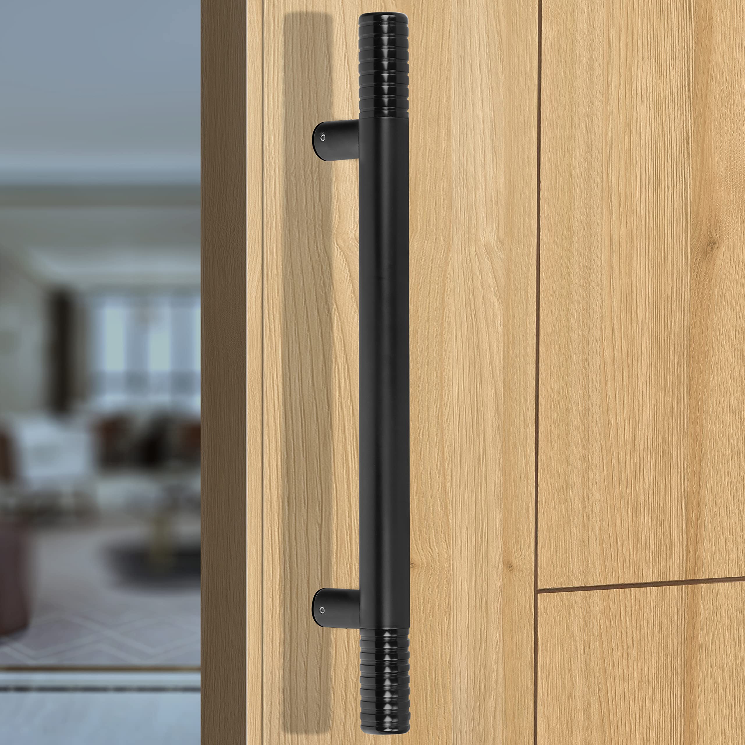 Plantex Heavy Duty Door Handle for Main Door/Door & Home Decor/18-inches Main Door Handle/Door Pull Push Handle - Pack of 1 (231-Smooth Black Finish) - 3 Years Warranty-image-40