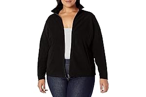 Women's Classic-Fit Full-Zip Lightweight Plus Size Jacket