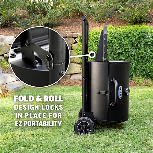 Miniatura 12 de Char-Griller E1816 King-Griller Gambler Portable Charcoal Grill in Black