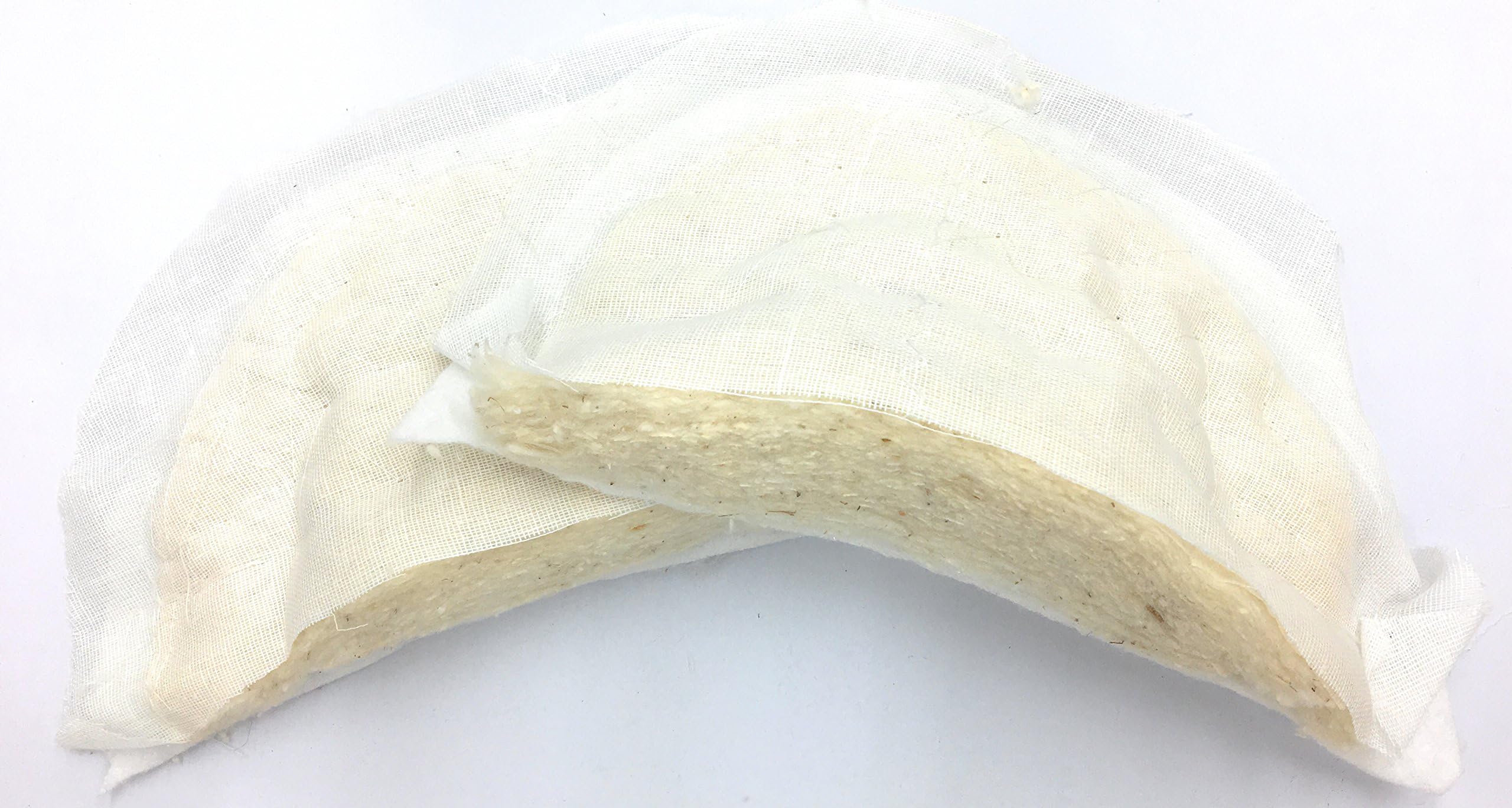 2 Pairs Constructed Set in Stitch 1-1/2" Shoulder Pads (sp-57) - Set in Shoulder pads