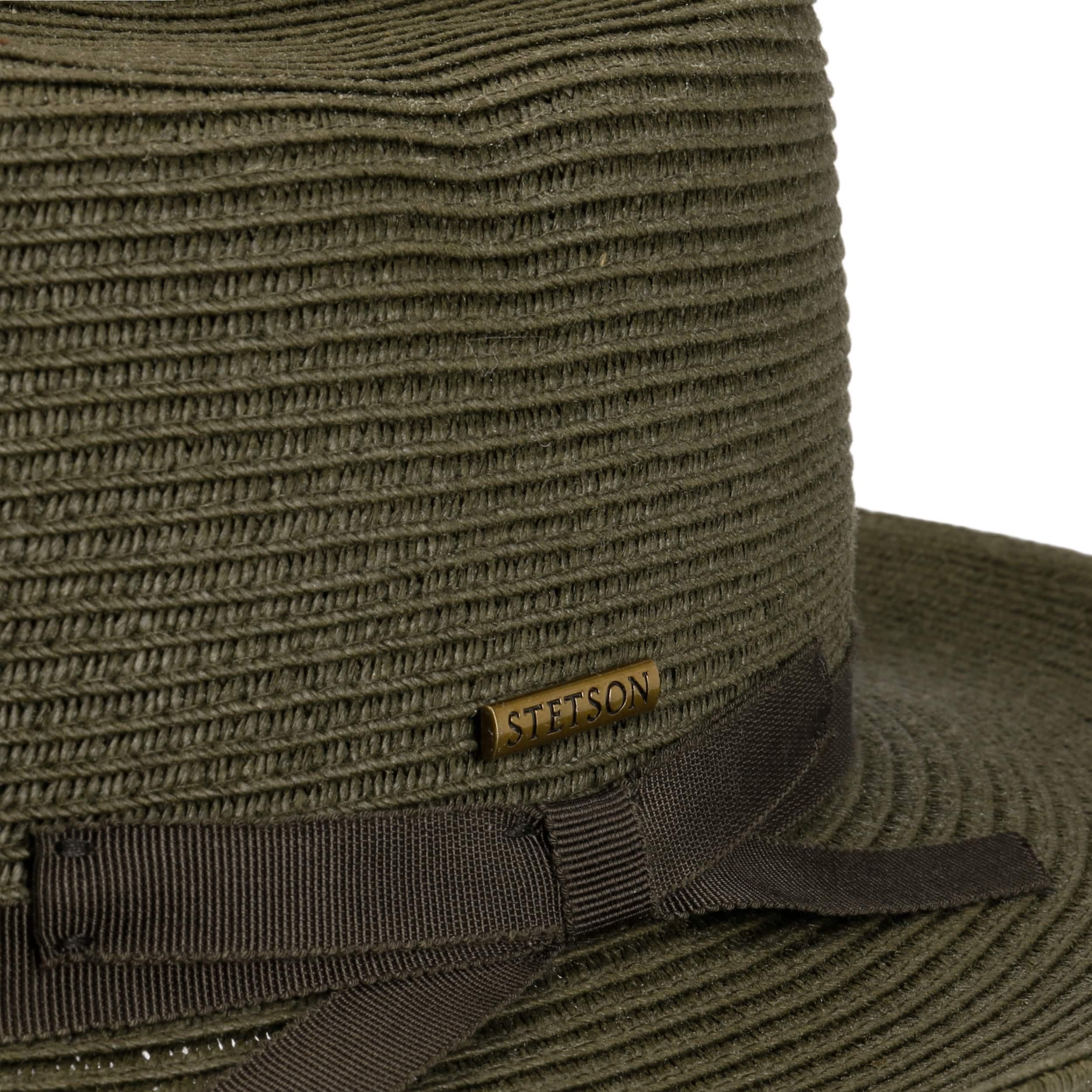 Stetson Genuine Paper Westernhut Strohhut Cowboyform UV-Schutz 40 Herren Damen Frühling Sommer