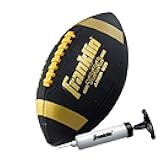 Franklin Sports Youth + Adult Footballs - Extra Grip 1000 Official Size, Junior + Pee Wee Kids - 1 + 12 Packs