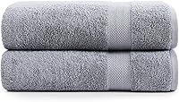 Vista 1 de LANE LINEN 100% Long Staple Cotton Bath Sheets Set of 2 (35"x66") - OEKO-TEX Certified, Soft, Fade Resistant & Highly Absorbent Extra Large Bath
