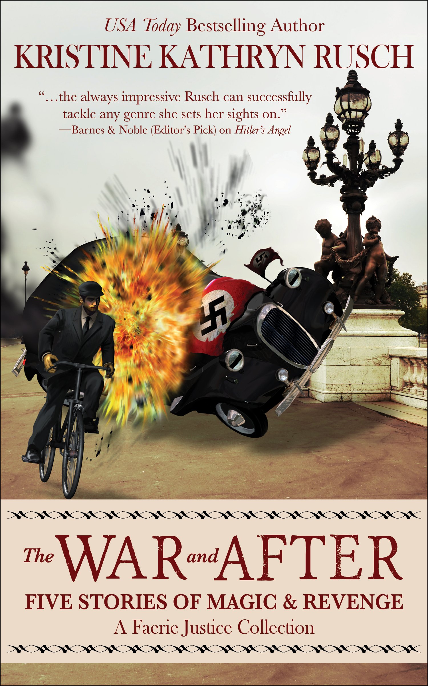 Book cover for The War and After: Five Stories of Magic and Revenge