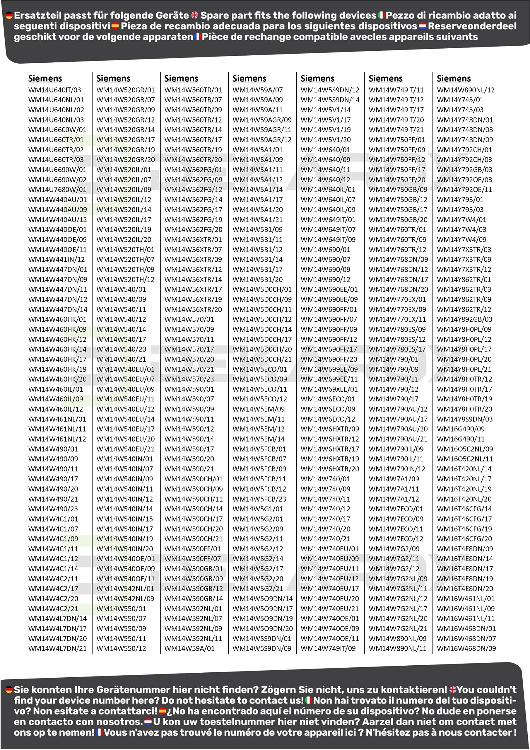 Pompa odpływowa do Bosch Siemens 145093 00145093 z głowicą pompy i sitkiem do pralko-suszarki jak Avantixx Logixx Maxx iQ300 iQ500 iQ700 iQ800 seria 4 seria 6