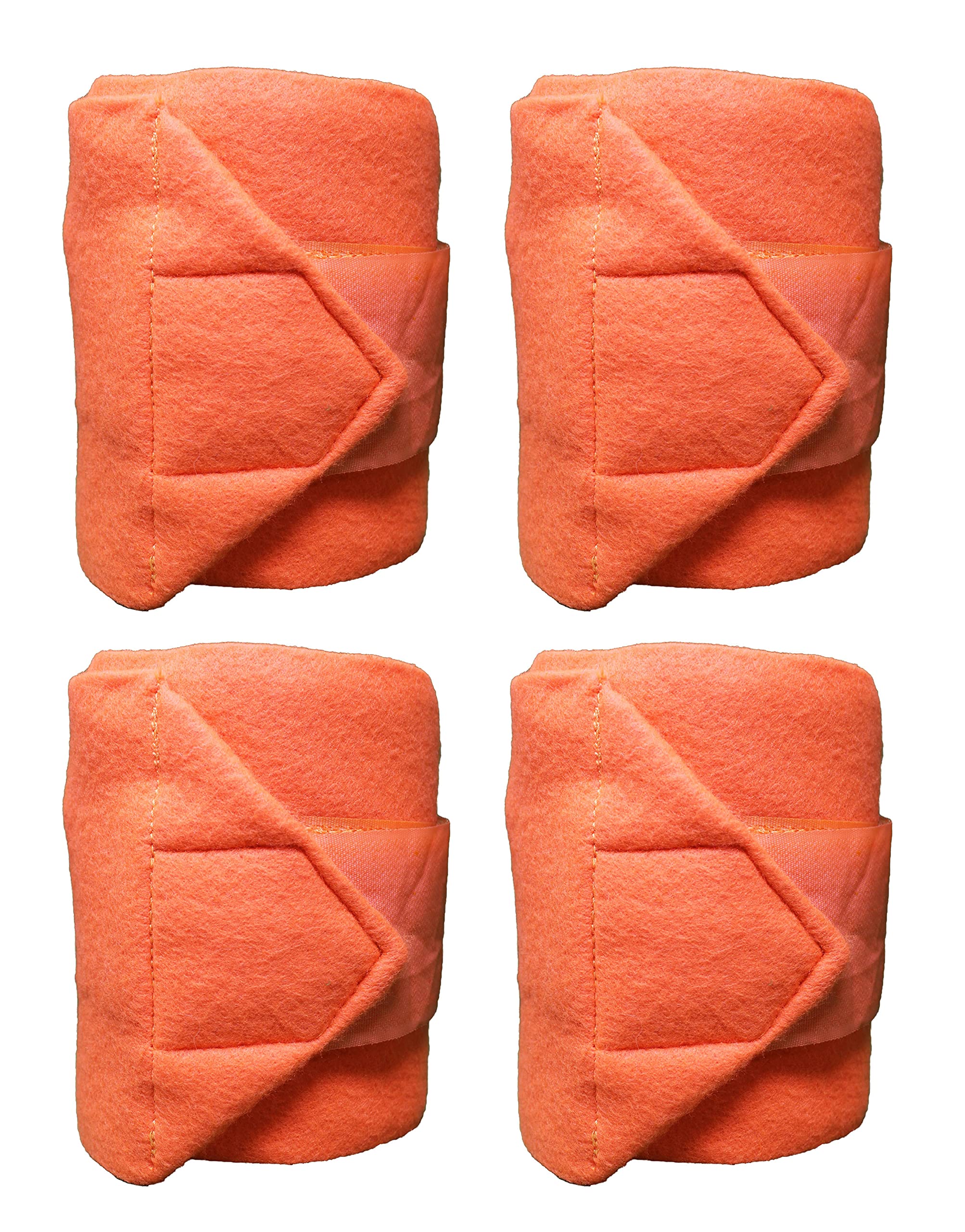 CHALLENGER 10ft Horse Grooming Leg Polo Wrap Set of 4 Soft Fleece 95R
