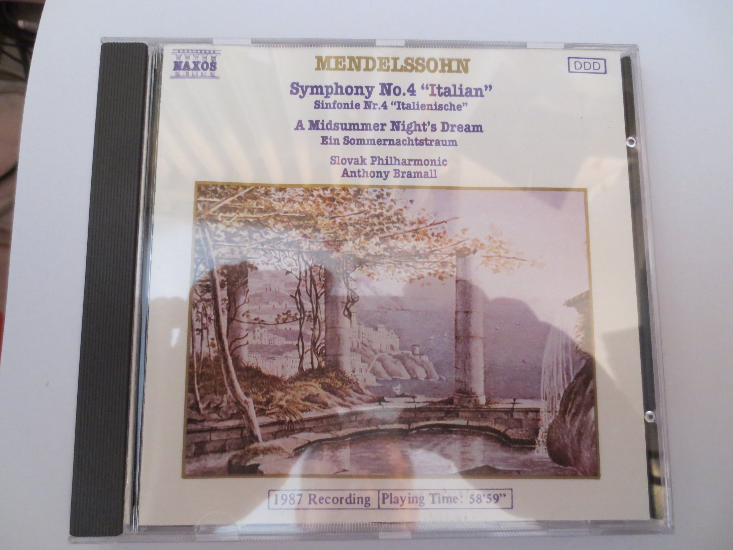 Italian Symphony - Mendelssohn [Audio CD]