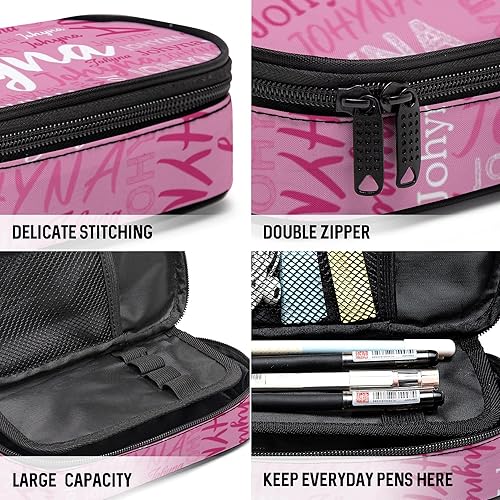 Miniatura 4 de Gaxuciat Estuche para lápices personalizado con nombre, estuche para lápices con nombre personalizado, caja de bolígrafos personalizada para niñas,