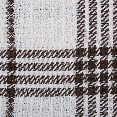 Miniatura 3 de J&M Home Fashions - Toalla de cocina de algodón con bucles de punto gofre