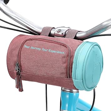 sixthreezero Bike Handlebar Bag, Waterproof Bicycle Front Roll Bag