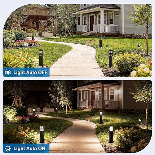 Miniatura 4 de SUNVIE Transformador de paisaje de bajo voltaje de 300 W, transformador de iluminación de paisaje de 3 zonas con temporizador y sensor de fotocélula