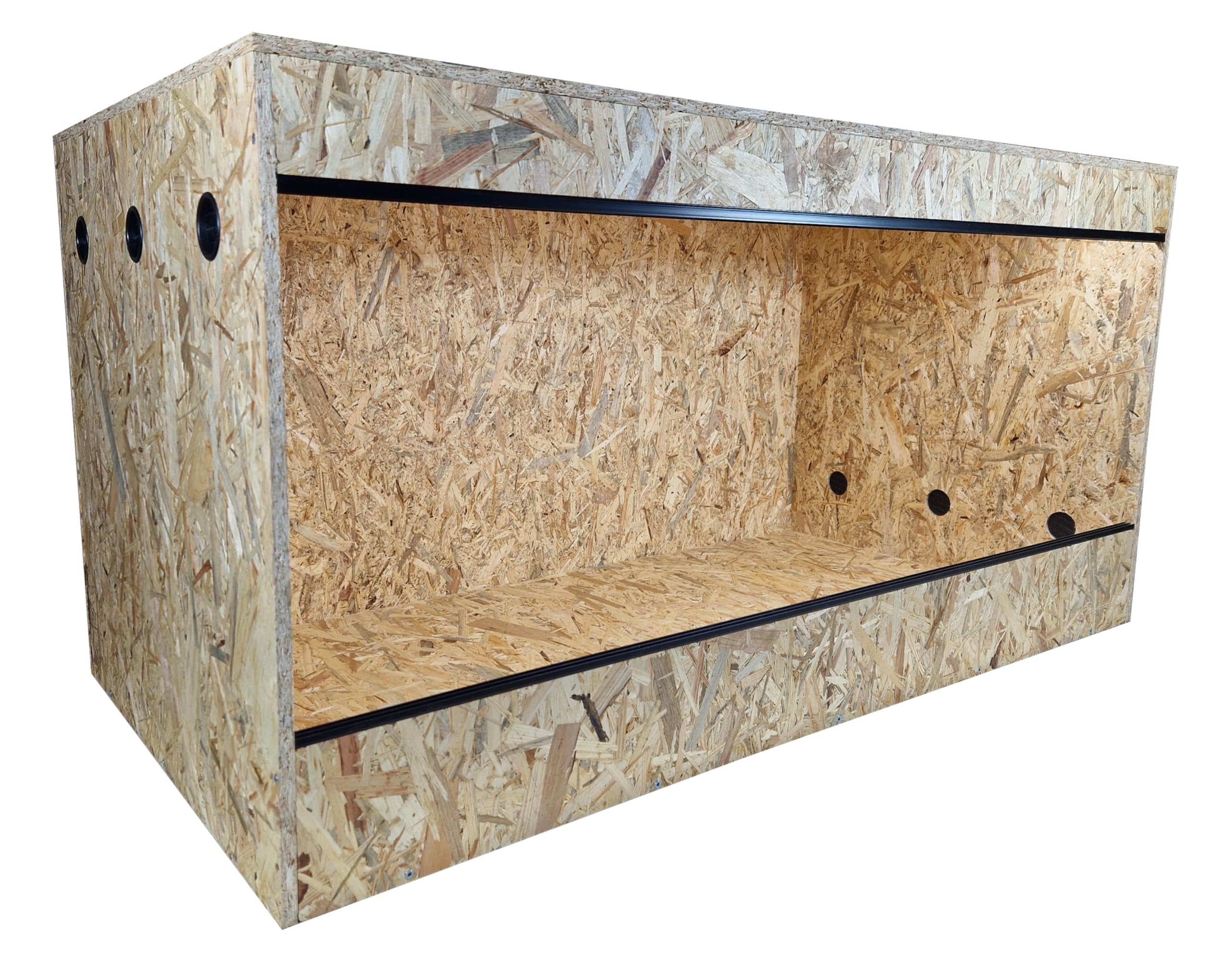 RepCage 120x60x60 OSB Terrarium, Seitenbelüftung