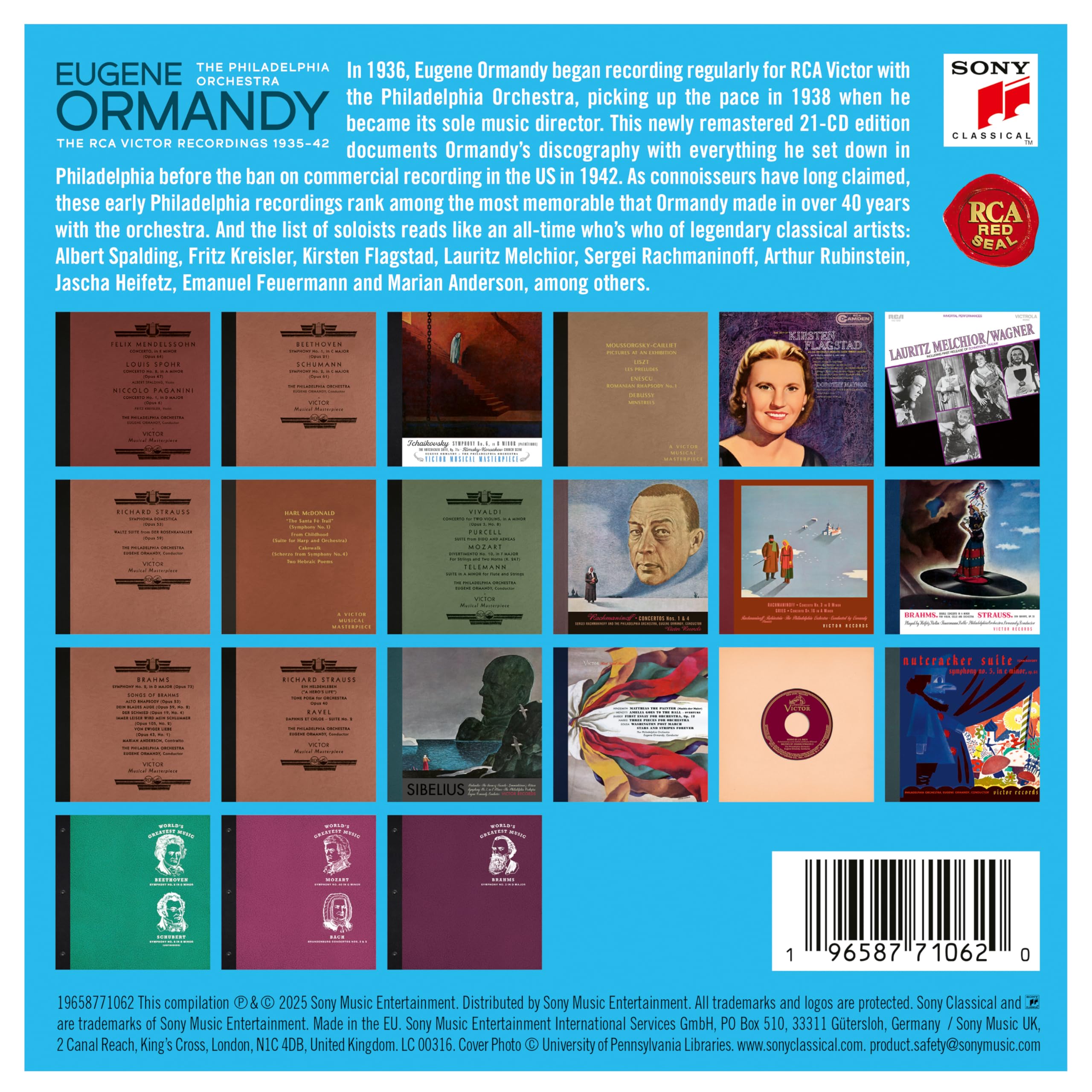 Eugène Ormandy - the Rca Victor Recordings 1935-42