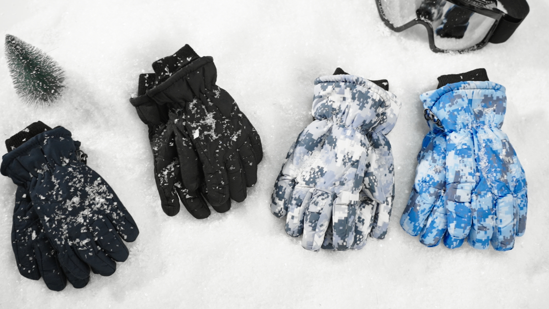 ODAWA Sea Life Toddler Mitten Winter Warm Gloves for 2-6