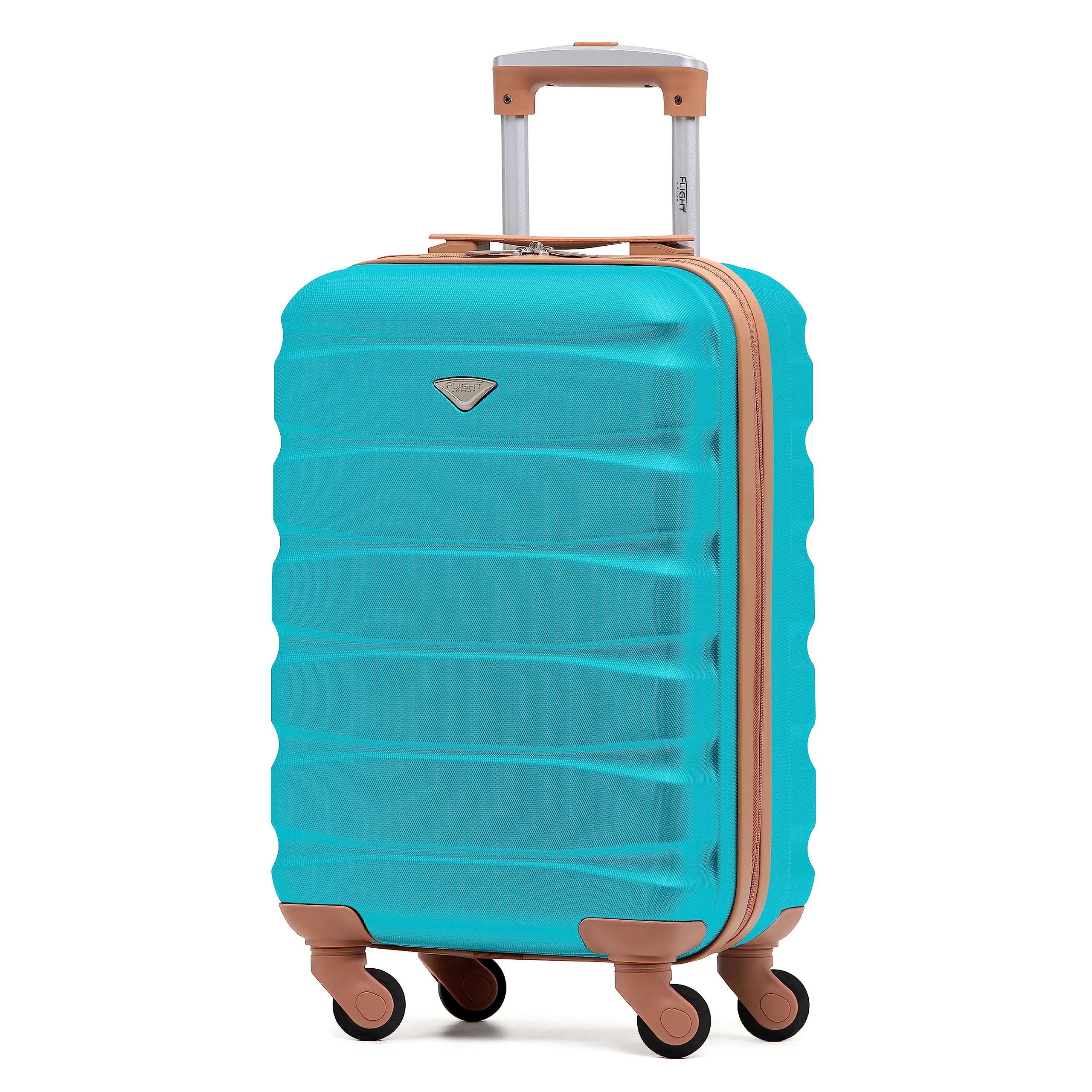 Set 4 Valigie Rigide con Ruote Easy Roll Bagaglio a Mano Viaggio Nero