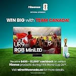 Hisense 65UR9SG-65 RGB 180Hz Mini-LED Google TV, Wide Colour Coverage, Hi-View AI Engine PRO, 5000 Nits, Anti-Reflection, Game Mode, Dolby Vision/HR10+, 4.1.2 Channel, IMAX Enhanced (2026 Model)