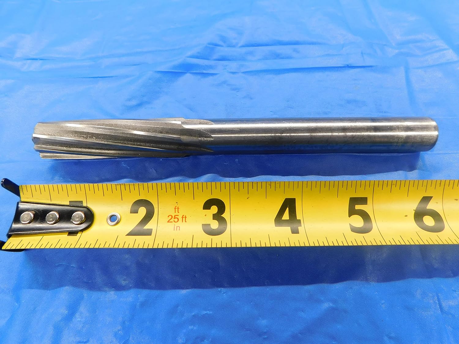 CTM 0.6253 O.D. HSS Chucking Reamer 0.564 Shank Spiral 8 Flute .6250 Oversize - AS0525BA2