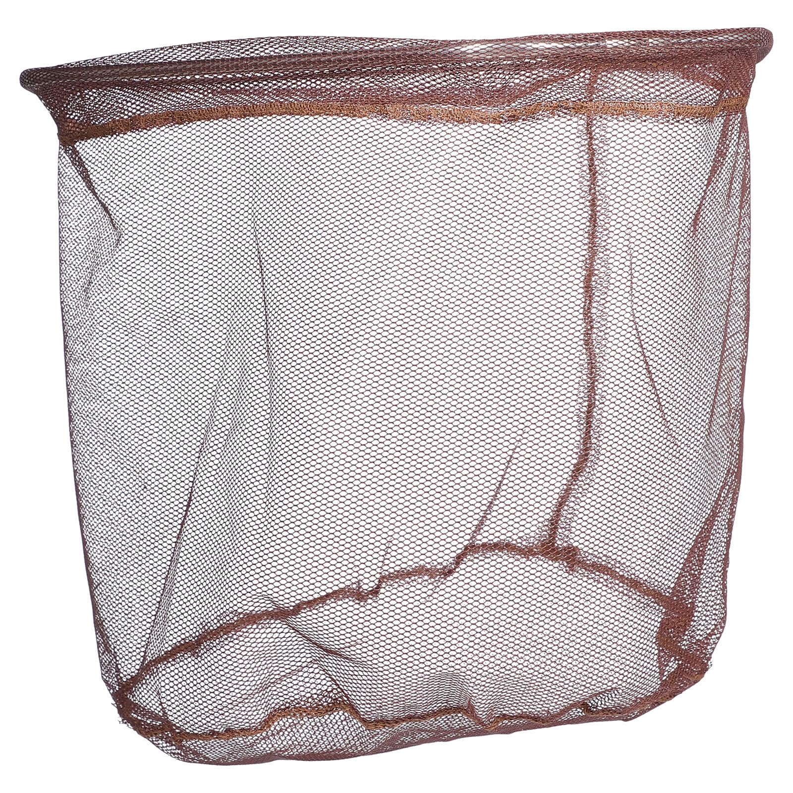 Mipcase Austauschbares Faltbares Fischernetz aus Edelstahl Nylon 40cm mit Feiner Maschenstruktur für Angelgerät und Fischfang im Garten und Teichbereich