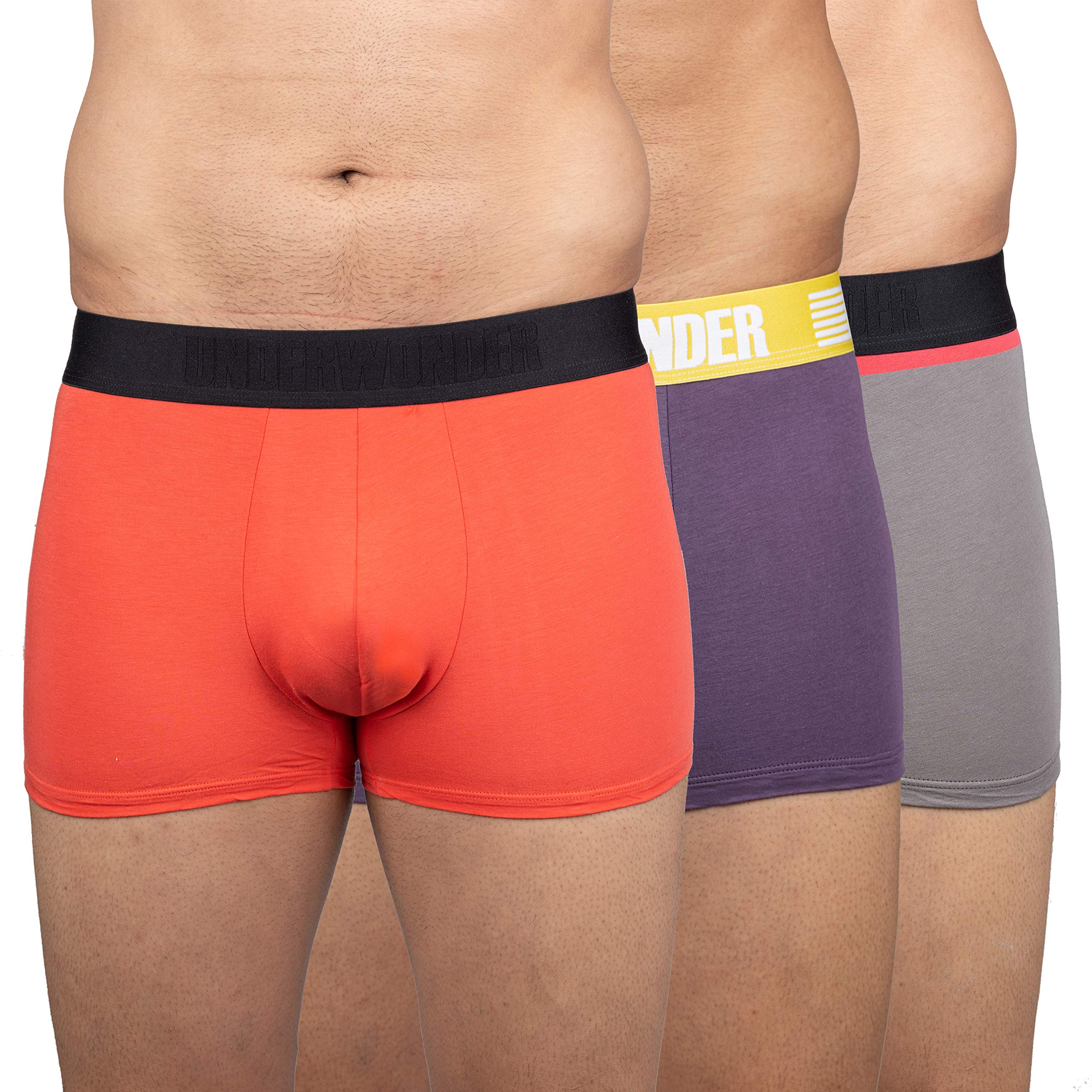 UnderwonderPima Cotton Men's Trunk (Pack of 3)