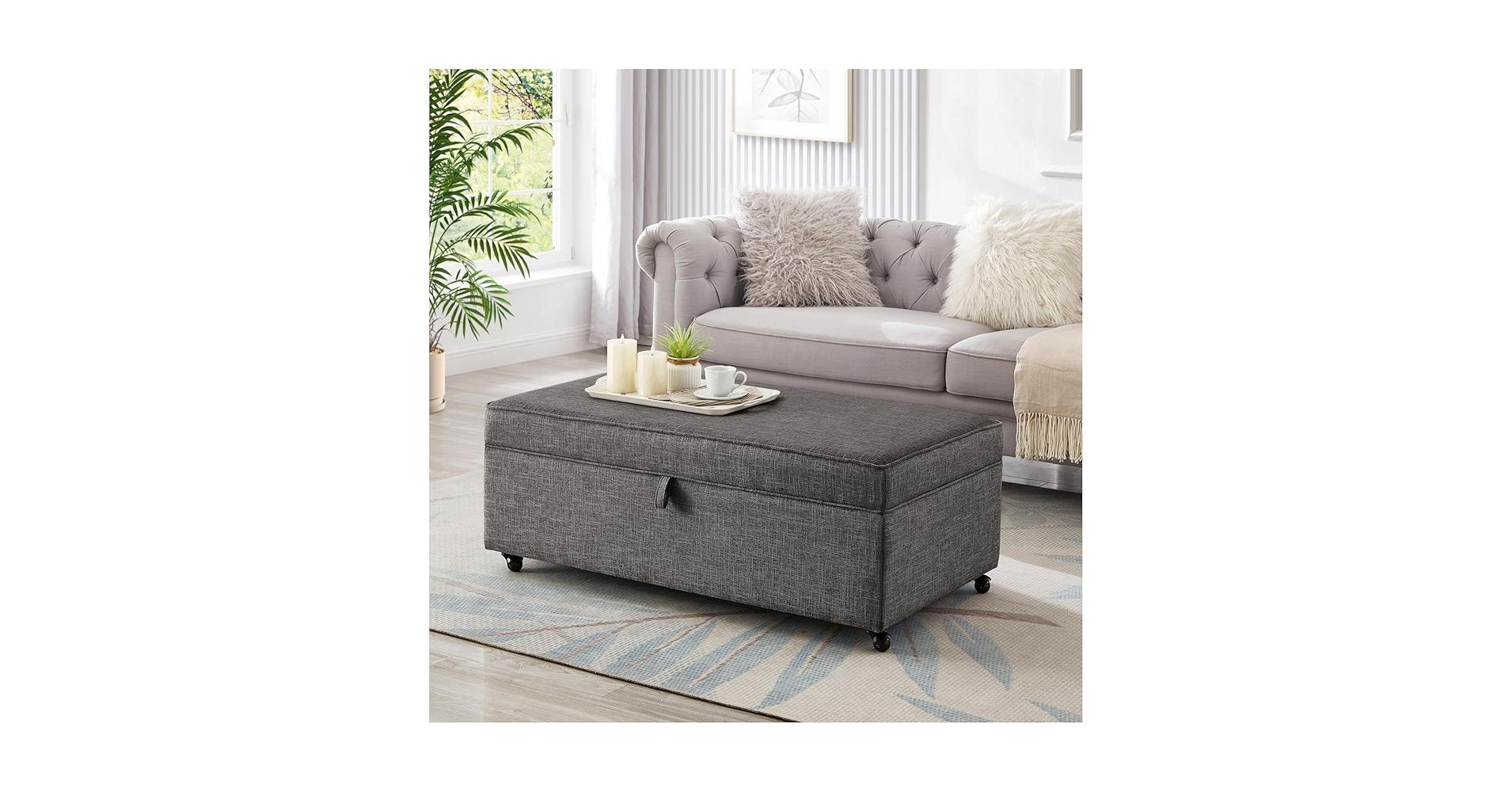 Amazon.com: BEDGJH Large Comfort Sofa Ottoman with Storage