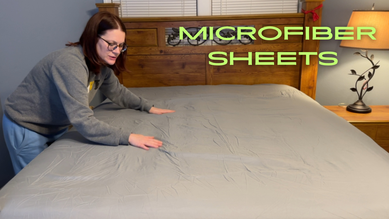 Watch Check out these microfiber sheets. They are so nice!! on Amazon Live