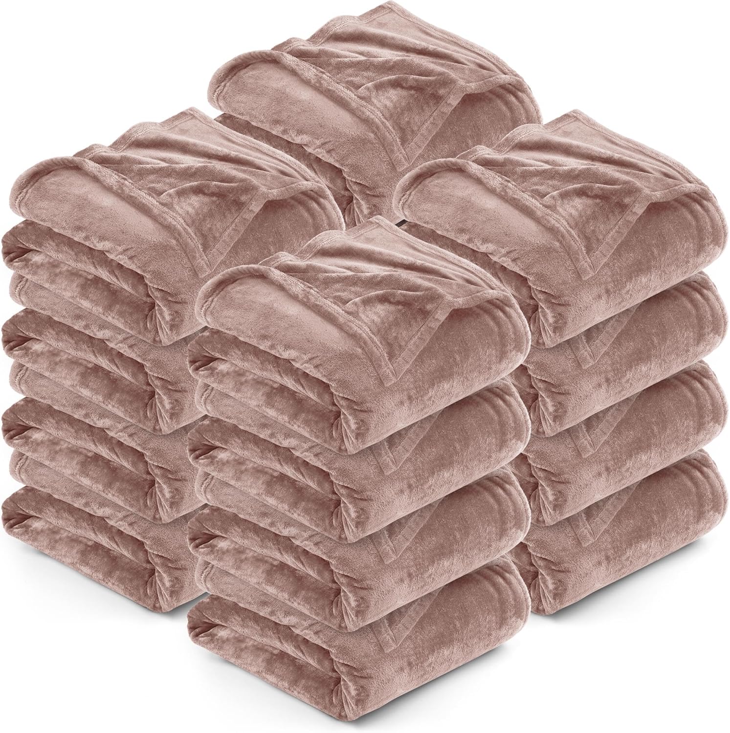 Utopia Bedding Rose Pink Fleece Blanket 50x60
