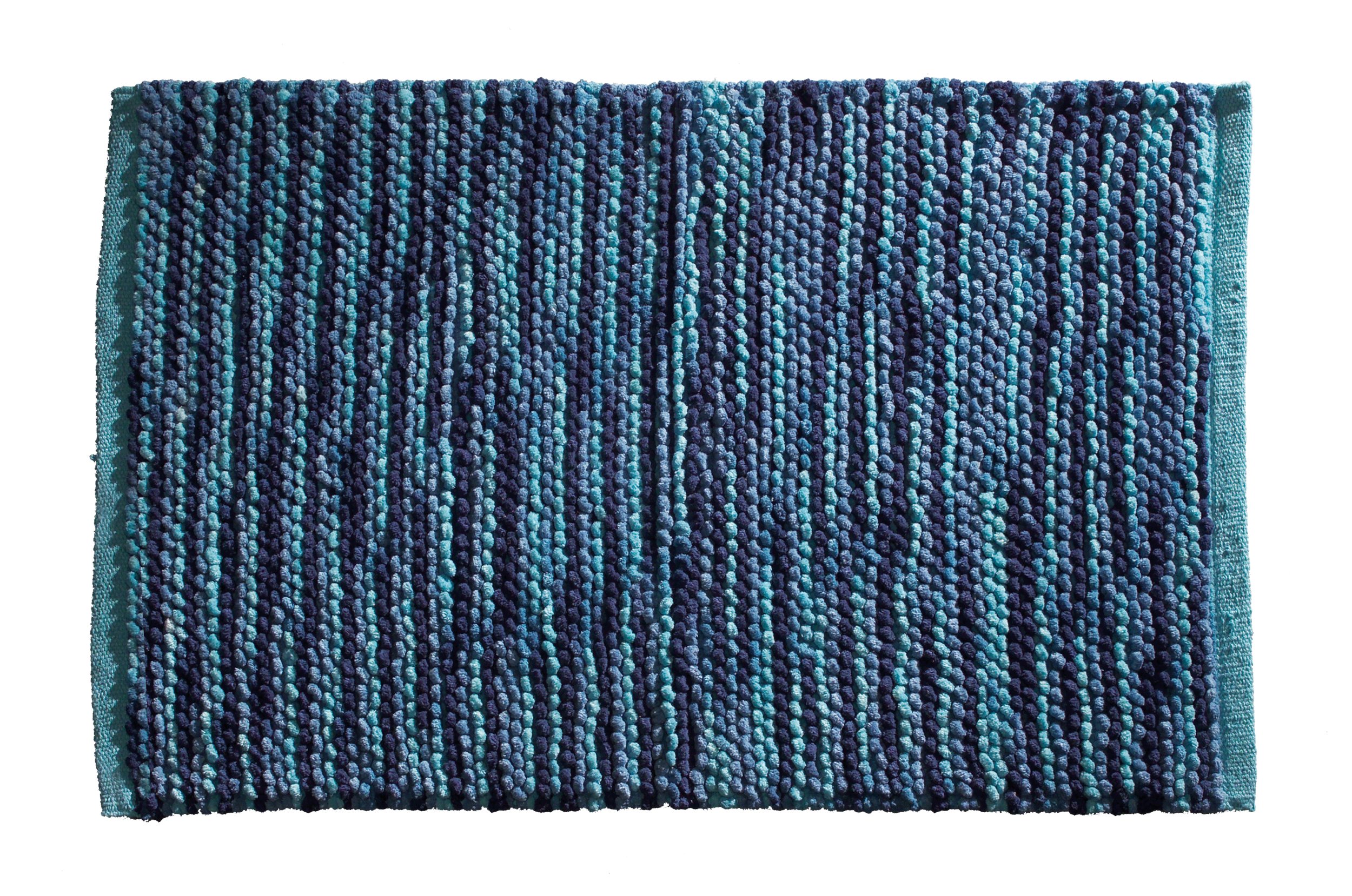 Tapis Tripoli Lake interDesign pour une sortie de bain douce et pieds au sec
