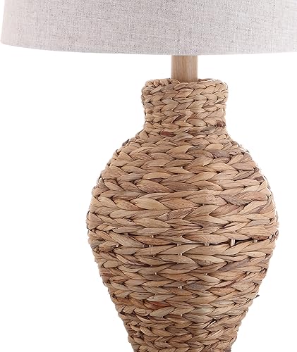 Miniatura 4 de JONATHAN Y JYL1015A Elicia - Lámpara de mesa LED de 31 pulgadas con tejido de hierba marina, mesita de noche, mesita de noche, lámpara para