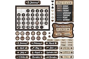 Tenare Harry Potter Classroom Calendar Bulletin Board Set