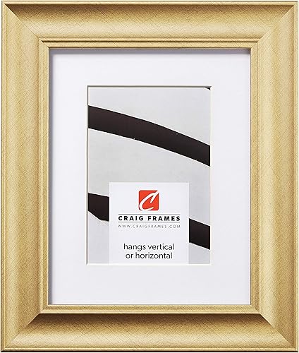 Craig Frames Vintage Revival - Marco de fotos dorado envejecido de 16 x 20 pulgadas para mostrar una foto de 11 x 14 pulgadas