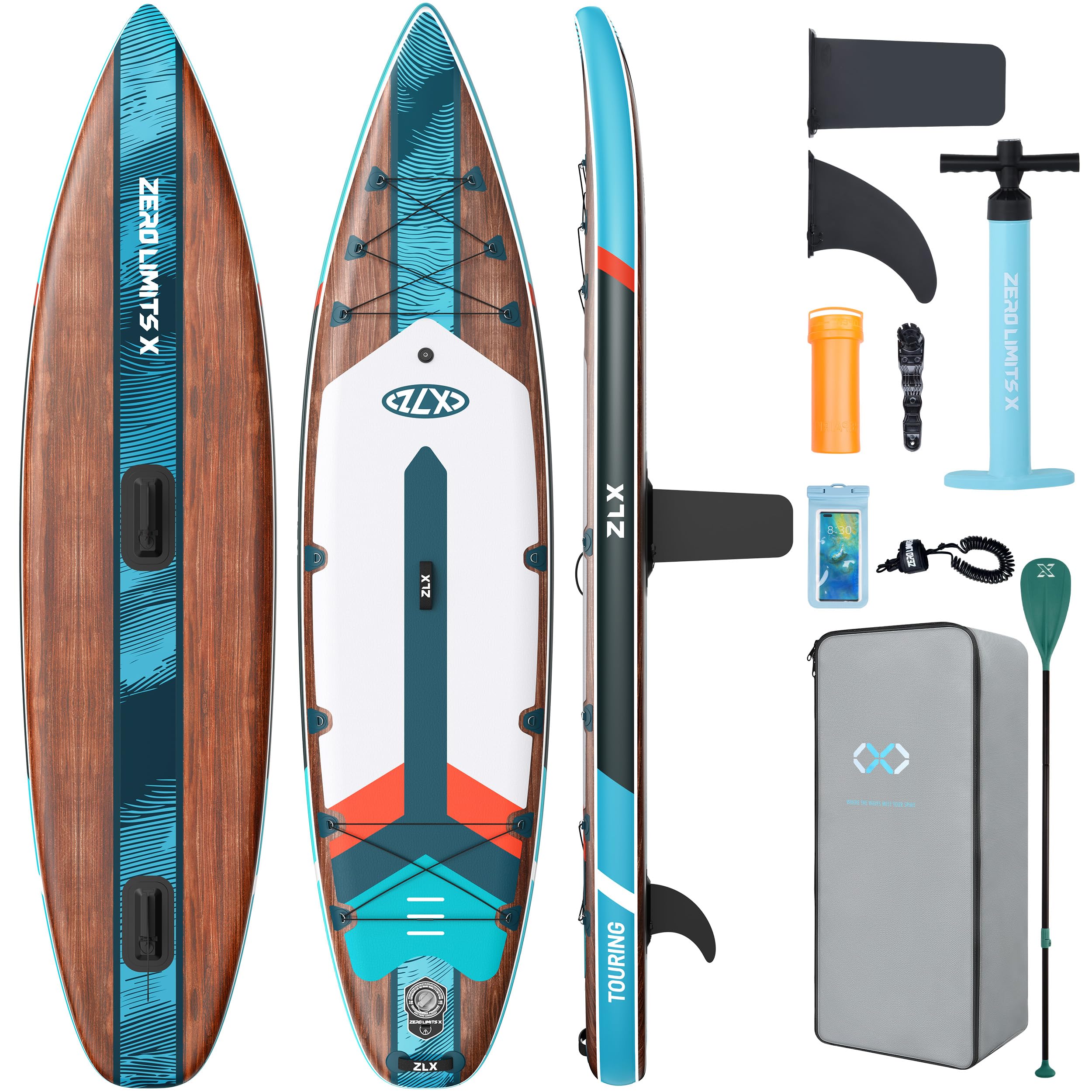 ZLX Inflatable Paddle Board 11'6'