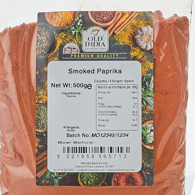 Old India Chorizo Spice/ Smoked Paprika 500 g miniatura 2