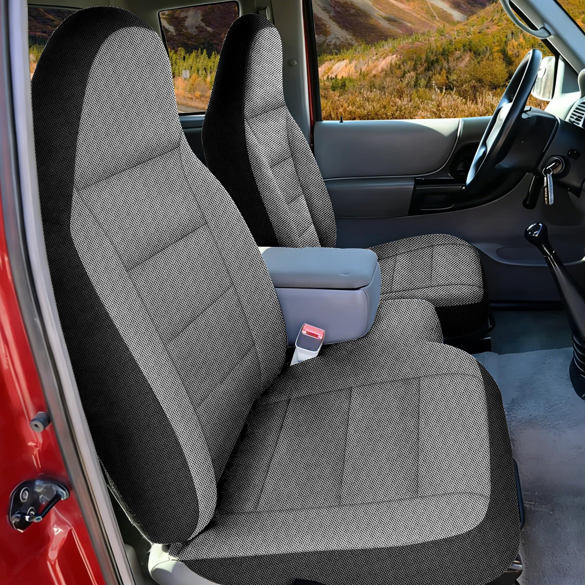 Amazon.com: ESMING 60/40 Front Split High Back Bench Seat Covers