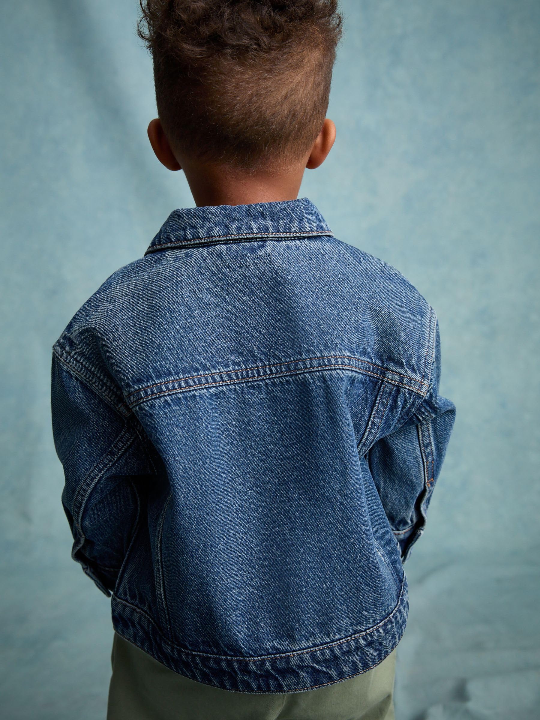NEXT Niños Chaqueta de denim 100% algodón