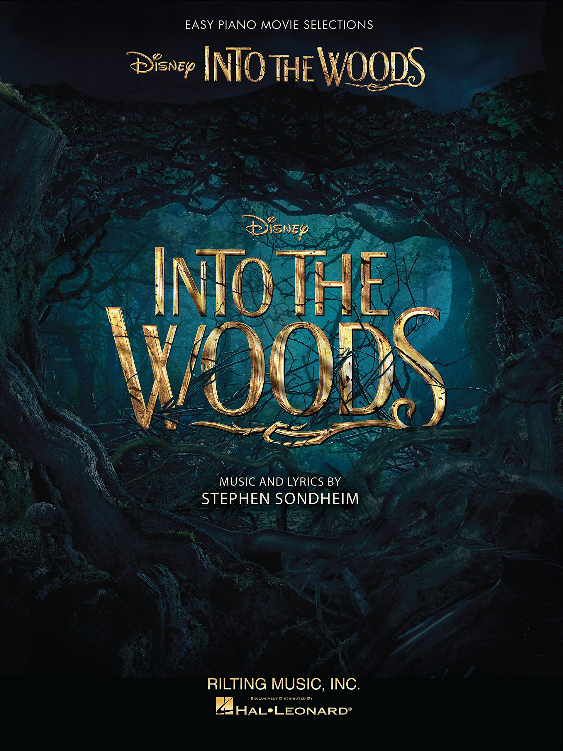 Recueil Into the Woods Disney partitions simplifiées piano pop rythmes épurés