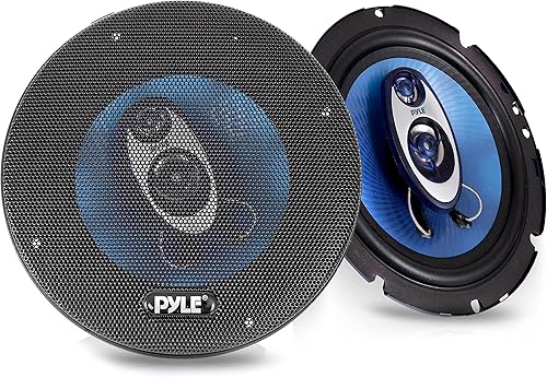 Miniatura 2 de Pyle Sistema de altavoces de sonido de tres vías de 4 x 6 pulgadas, audio audio, triaxial de rango medio, 240 vatios por par con sistema de