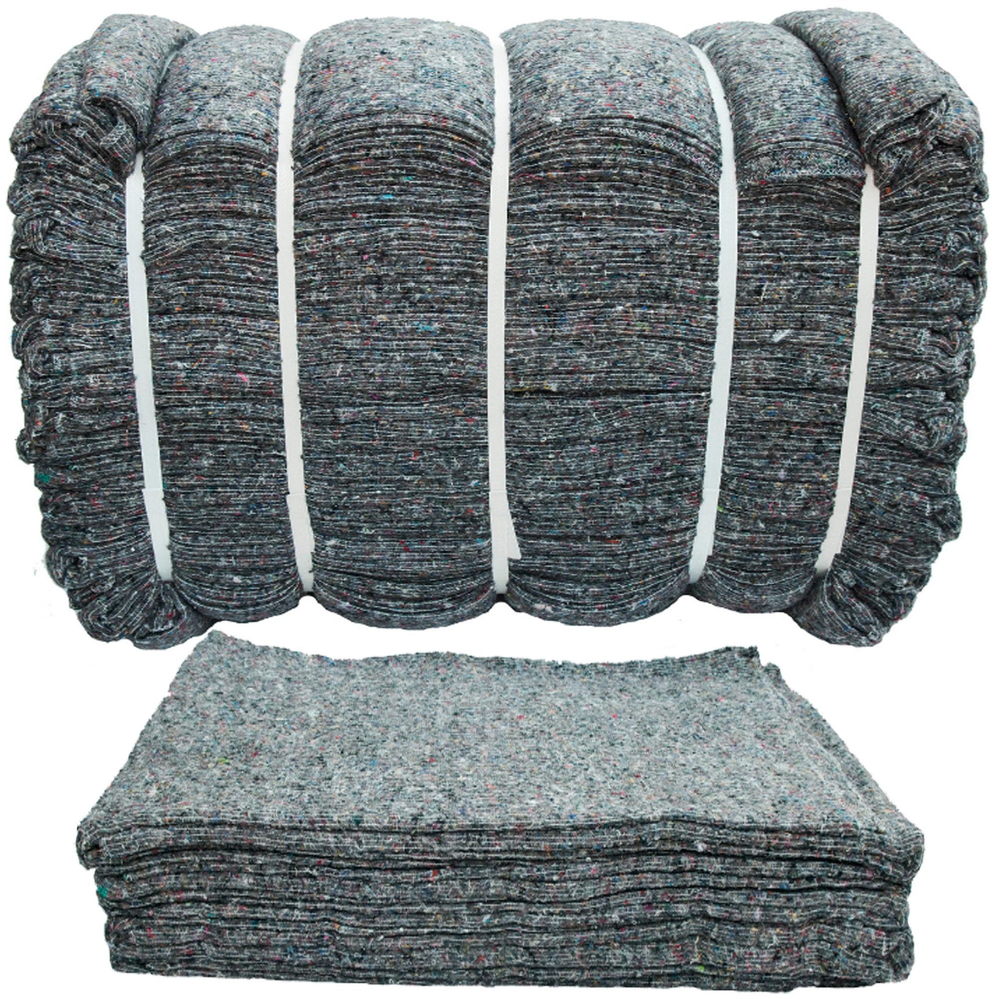 Removal Furniture Blankets Moving Van & Transit Fabric Blankets Large 200cm x 150cm (50 Blankets)