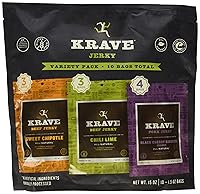 Algopix Similar Product 14 - Krave Jerky Variety Pack, 15 oz.