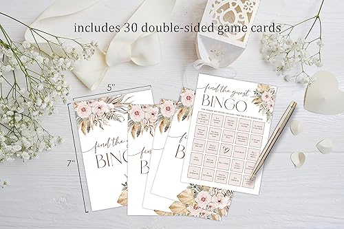 Miniatura 2 de Decoraciones bohemias para despedida de soltera, bingo de despedida de soltera, Love is in Bloom despedida de soltera, ideas de regalo de despedida