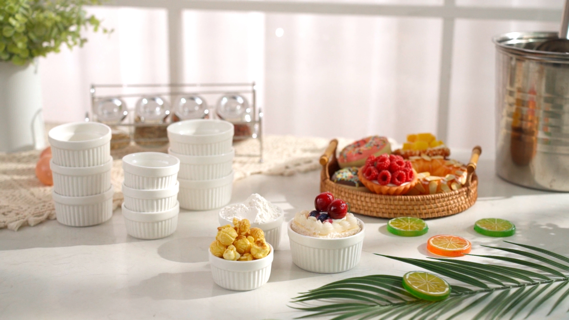 Amazon.com: Xinnun 24 Pcs 4 oz Ramekins Creme Brulee Dishes Oven