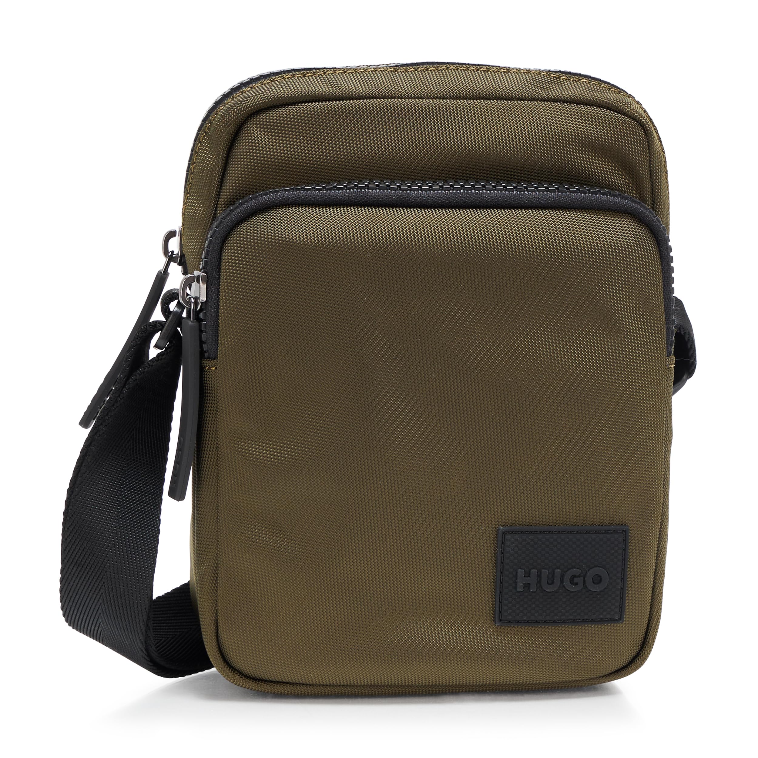 

                                                    HUGO, Ethon Front Pocket Crossbody Bag, British ol