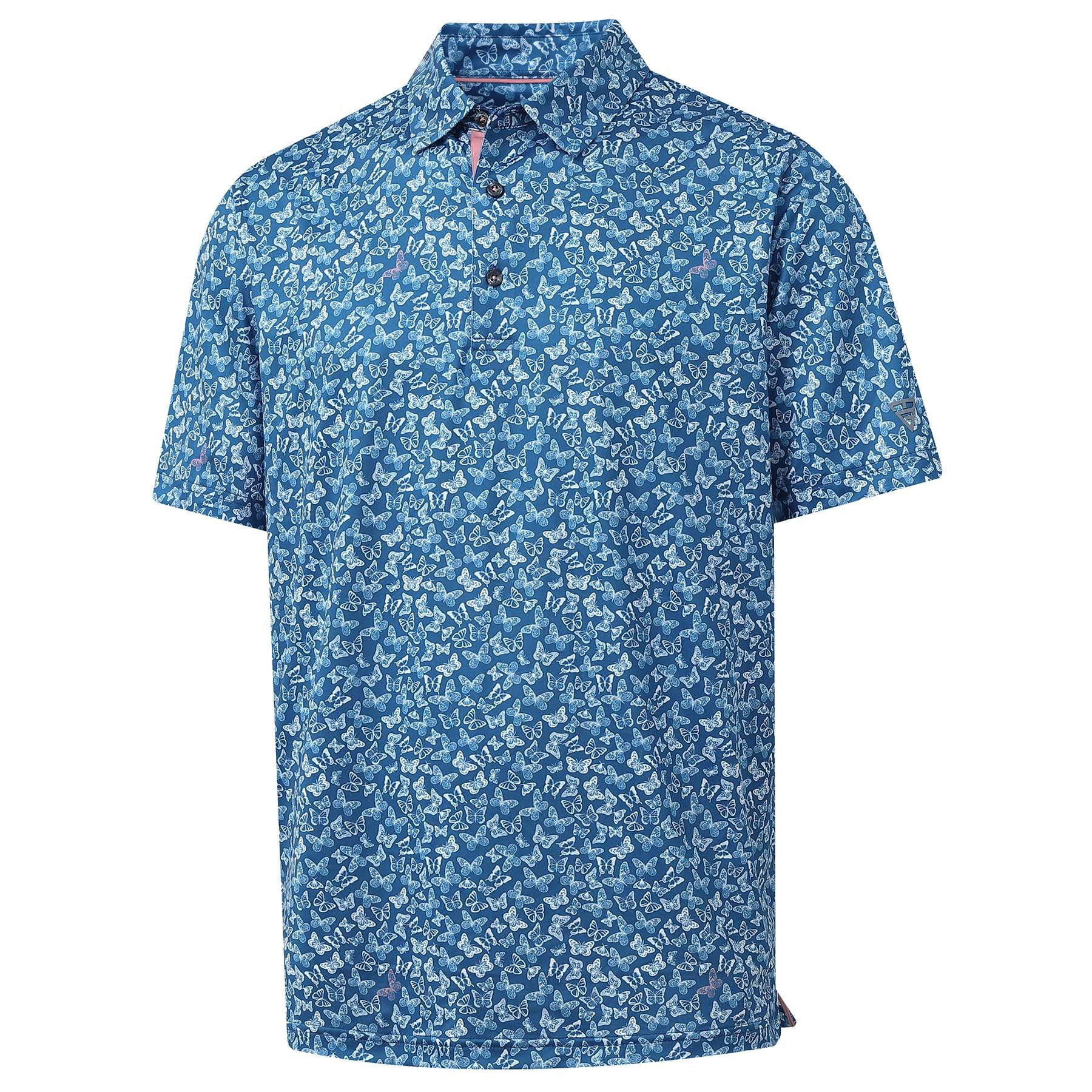 M MAELREG Boys Polo Shirt Short Sleeve Performance Dry Fit Stretch Funny Print Active Casual Collared Golf Shirts for Boy