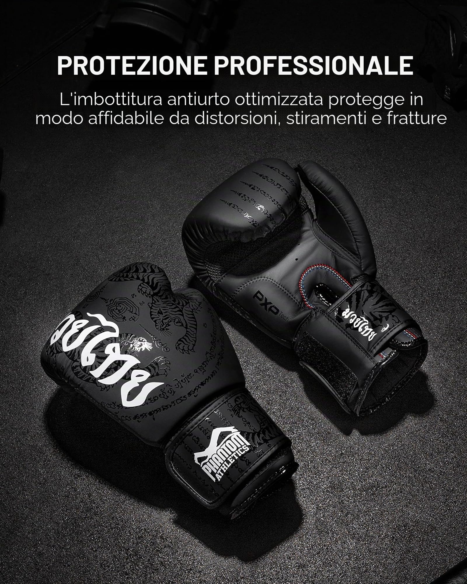 Phantom Guanti da boxe APEX MMA Muay Thai 10 oz Uomo