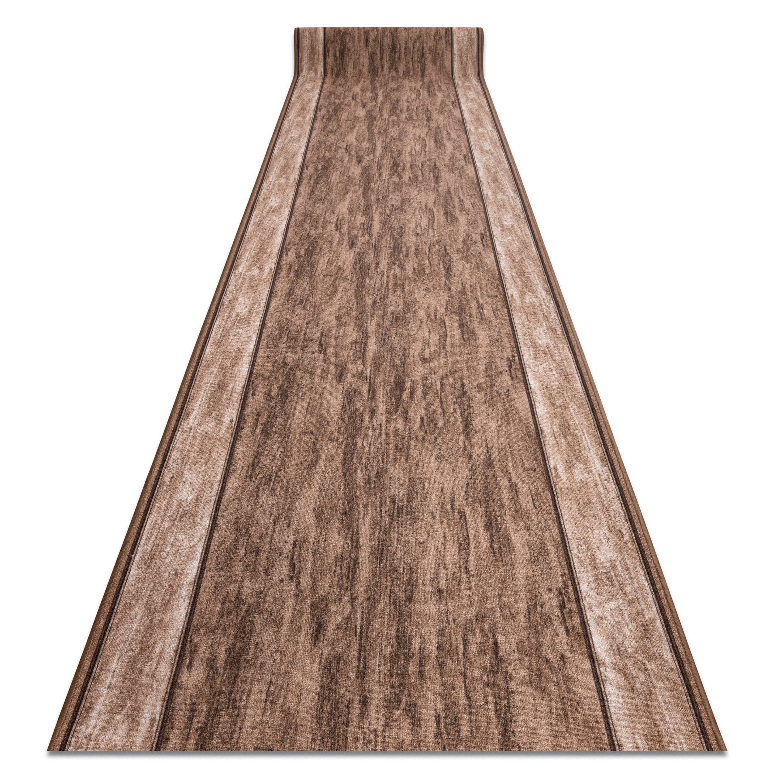 Alfombra de pasillo rugsx de alta durabilidad, alfombra moderna marrón para salón